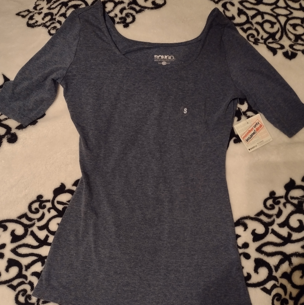Shirt with tags